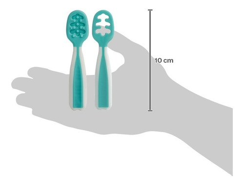 Imagem 3 de 6 de Colher De Treinamento Bebê Introdução Alimentar Papinha Buba