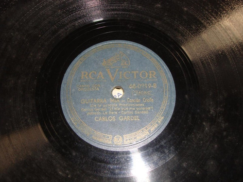 Pasta Carlos Gardel Rca Victor 680219 32239 32457 C47