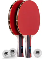 Comprar Set De Raquetas De Ping Pong Upconpro, 2 Raquetas, 3 Pelotas