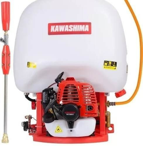 Pulverizador Costal Gasolina Pcg2625a Kawshima C/ 2 Lanças