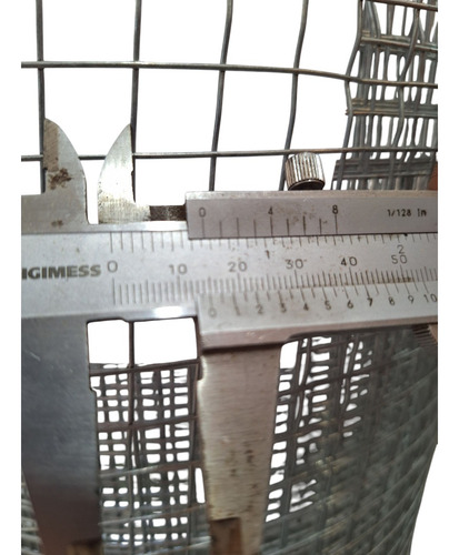 Tela Soldada P/ Viveiro 3x1 M - Malha 15x15 Mm Galvanizado