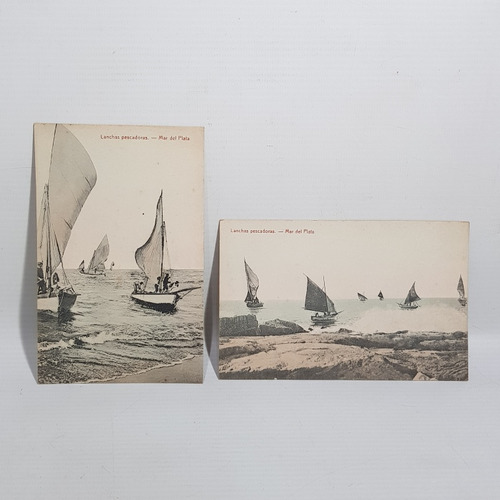 Antiguas Postales Mar Del Plata Pescadores 1908 Mag 62461