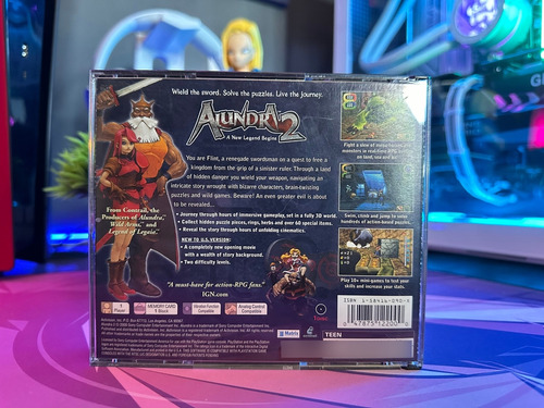 Alundra 2 - Jogo Original Para Ps1