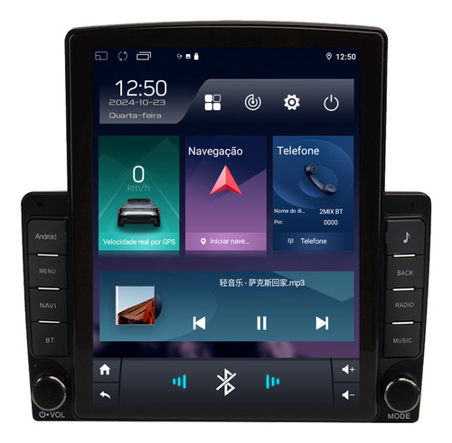Multimidia Tesla Universal Adak 2+64gb Quadcore Carplay 9.7p