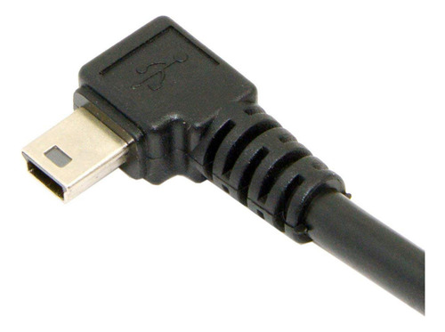 Usb B De 1,8 M, Macho De 5 Pinos, 90 Graus, Inclinado Para A