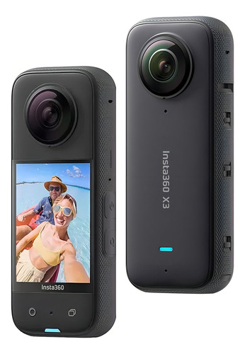Câmera de vídeo Insta360 X3 Adventure Kit cor preta
