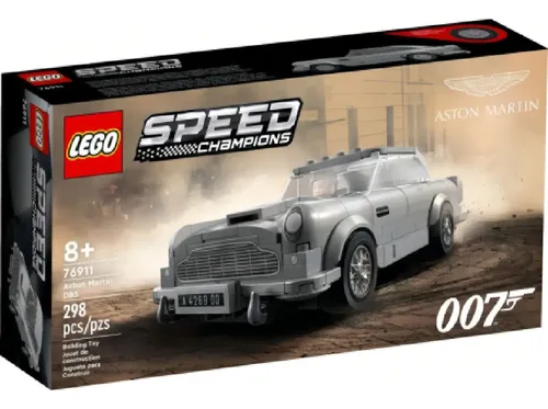 Blocos de montar Lego Speed Champions 76911 - 007 Aston Martin DB5 298 peças em caixa