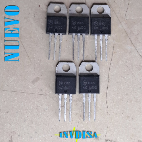 10pzas Mac15a10 Mac15a10g 15a 800v Triac - N U E V O