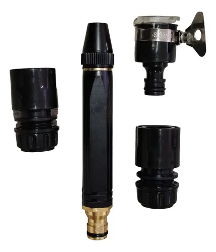 Boquilla Manguera Jardin Pistola De Agua Orbit XL-Stream - Metal, 10 Ajustes (Verde/Negro) Pistola De Riego