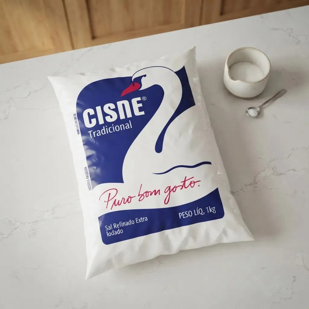 Sal Refinado Cisne 1kg