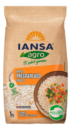 Arroz Grado 1 Agro Pregraneado 1 Kg