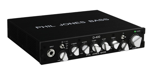 Cabezal Para Bajo Phil Jones Bass D-400 - 350 Watts - Eq Grf