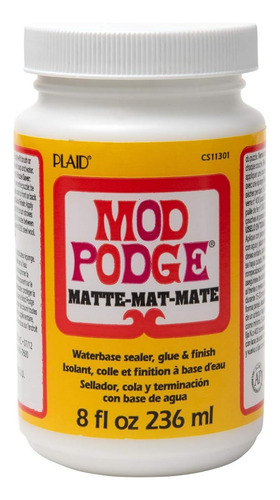 Mod Podge Cs11301 - 236ml 8 Oz., Color Blanco,