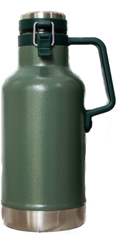 Termo Growler De Acero Inoxidable 1900 Ml Varios Colores