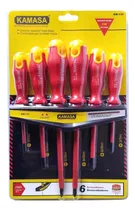 Comprar Set \u002F Juego 6 Destornilladores Electricista Aislados 1000v