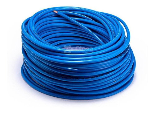 Cable Flexible Automotriz Calibre 10 Azul Rollo 30 Mts