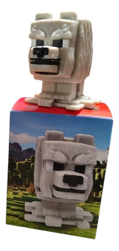 Figura De Lobo De Minecraft De Mcdonald's (Usado)