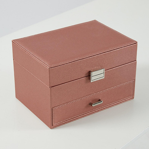 Caja De Joyería De Múltiples Capas Pendientes Pulseras