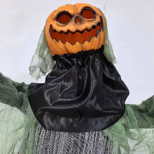 Decoración De Calabaza De Halloween, Adorno Aterrador