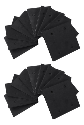 2 X 10 Piezas De Lijadora Autoadhesiva De Espuma Para Piezas