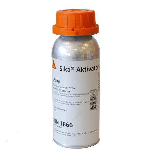 Sika Aktivator 100 Activador Para Mejorar La Adhesión 250ml