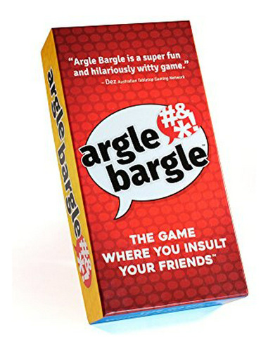 Argle Bargle: El Juego En El Que Insulto A Sus Amigos | Jue