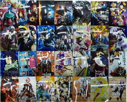 30 Poster Cromo Tamaño Carta Anime Kpop Videojuegos Mayoreo