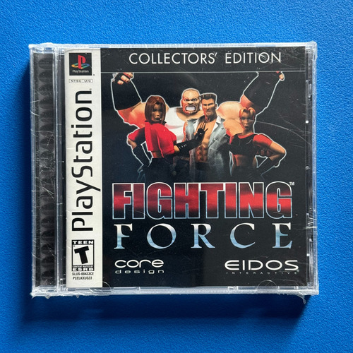 Fighting Force Collector's Edition Ps1 Playstation Original