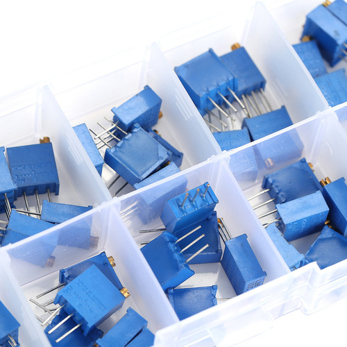 Resistor 50pcs 3296w 100/200/500/1k/2k/5k/10k/20k/100k/500k