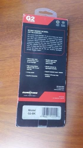 Lanterna Surefire G2 Nitrolon
