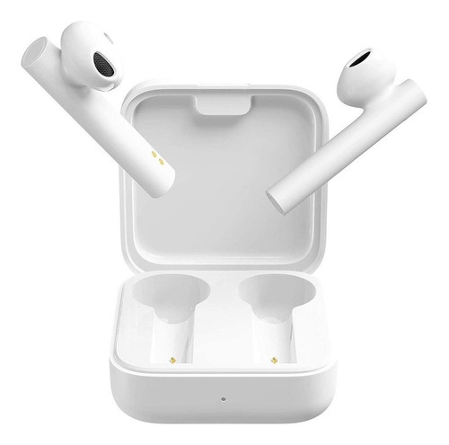 Imagen 1 de 5 de Audífonos in-ear inalámbricos Xiaomi Mi Earphones 2 Basic TWSEJ08WM blanco