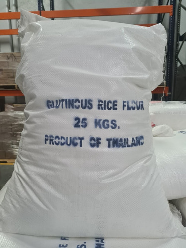 Imagen 2 de 5 de Harina De Arroz Glutinoso Bulto 25 Kgs