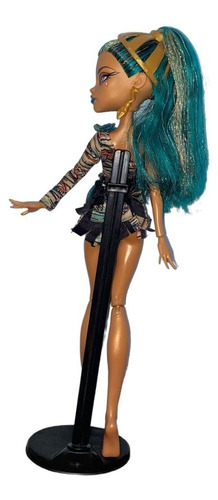 Muñeca Monster High Nefera, Sin Zapatos, Usado, Sin Caja (Usado)