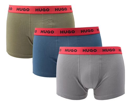 Hugo Boss Calzoncillos Mini Brief 3 Pack Original Algodón