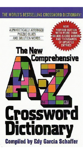 New Comprehensive A-z Crossword Dictionary, De Edy G Schaffer. Editorial Harpercollins Publishers Inc, Tapa Blanda En Inglés