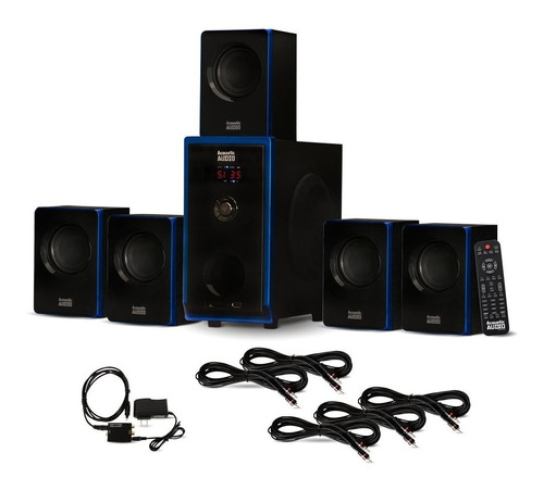 Sistema Altavoz Audio Aa Home Theater Acustica Entrada