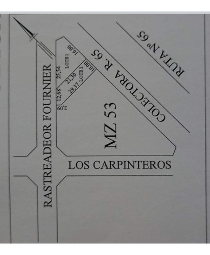Lote Sobre Colectora Ruta 65 + Construcción - Junin Bs As