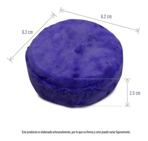 Imagen 10 de 10 de Shampoo Sólido Artesanal Matizante Claro 80 G Bam Boo!