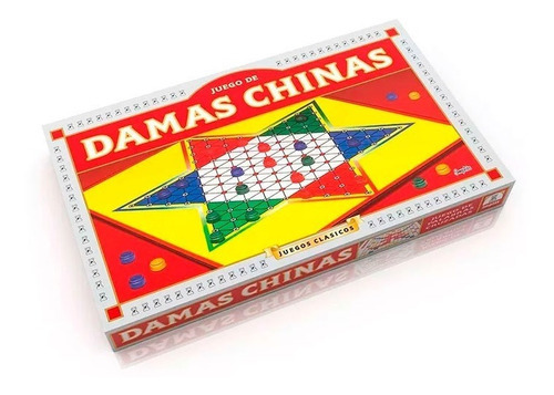 Damas Chinas Clasico Estrategia Juego De Mesa Implás Familia