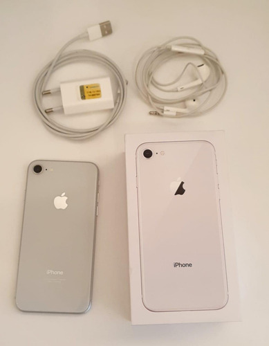 iPhone 8 64 Gigas Tela 4.7 Ios. Todos Os Acessórios Original