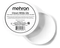 Comprar Base de maquillaje en crema Mehron Mehron Makeup Clown Makeup Clown White Lite tono blanco - 56g