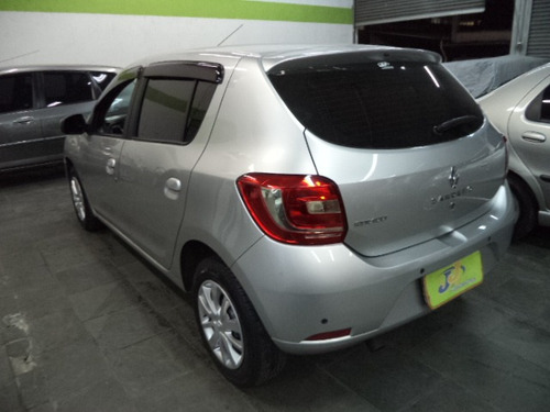 Renault Sandero 1.0 16v Expression Flex Completo 2018 Prata