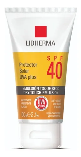 comprar Protector Solar Emulsión Factor 40 Toque Seco - Lidherma