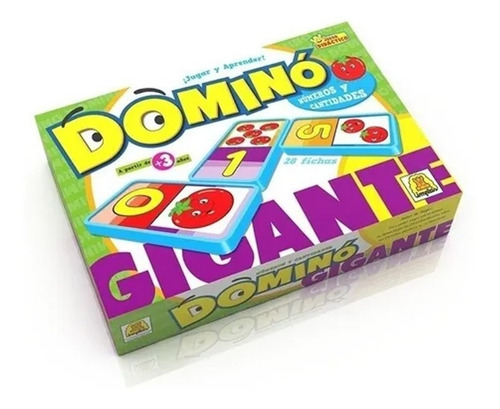 Domino Gigante Numeros Y Cantidades Juego De Implas Cod 64
