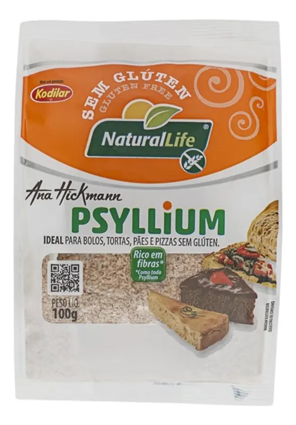 Psyllium Sem Glúten Natural Life 100g