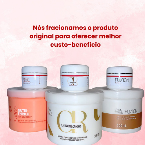 Kit Wella Fracionados 3x30g Cronograma Capilar Profissional
