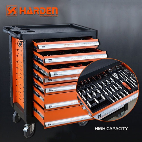 Mesa Carro Taller 7 Bandejas Porta Herramientas Harden Cuo
