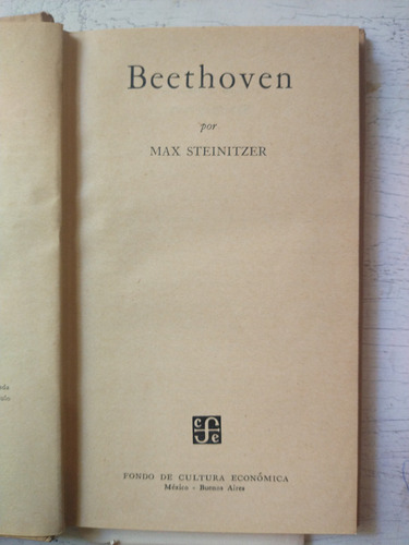 Beethoven Max Steinitzer