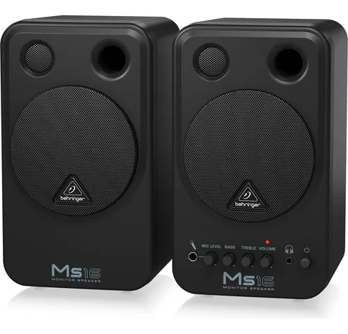 Behringer Ms16 Parlantes 16-watt Precio X Par