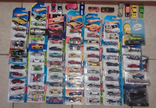 Lote 76 Pzas Matchbox Y Hot Wheels 66 Cerrada 10 Abiertas 